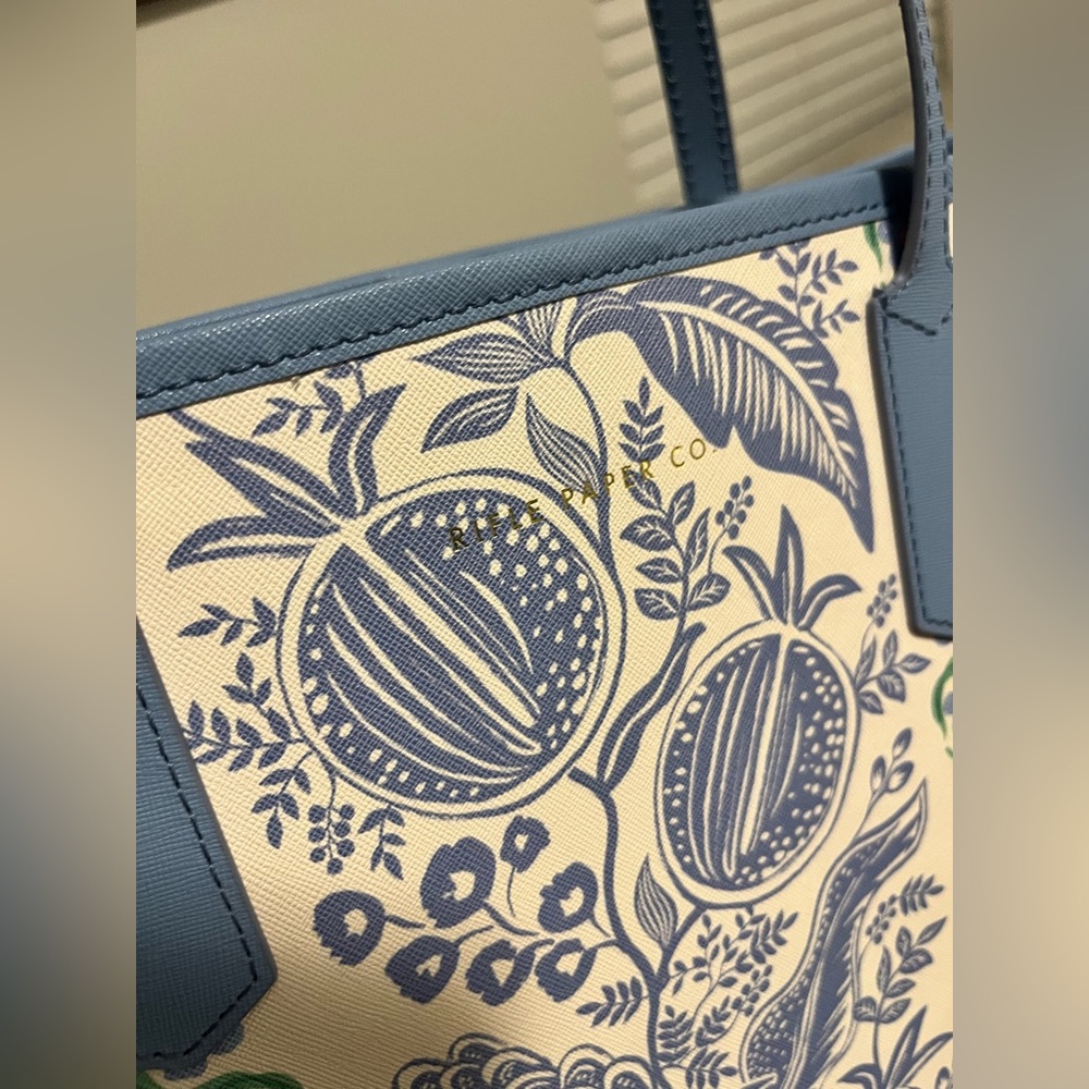 Rifle Paper Co. “Everyday Tote” in Pomegranate - Picture 15 of 15